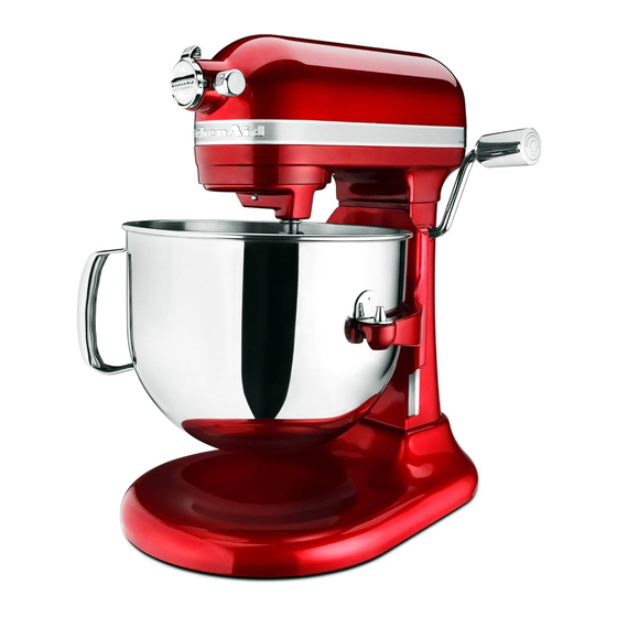 KitchenAid KSM7586PCA User Manual