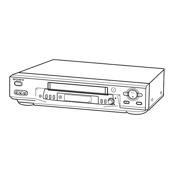 Sony SLV-ED212 Service Manual