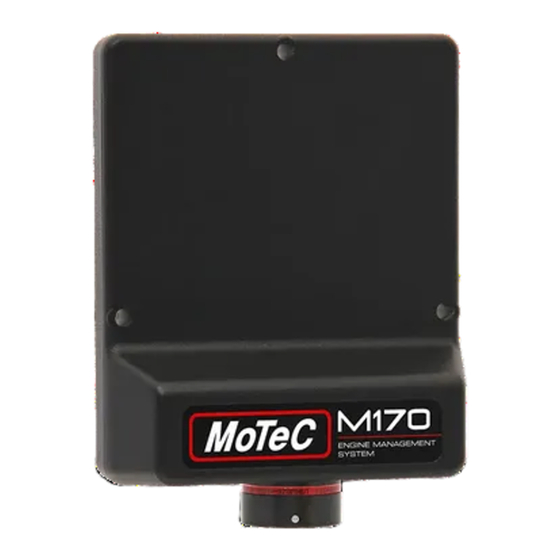 Motec M1 Series Quick Start Manual
