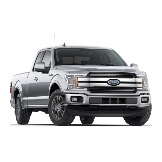 Ford F-150 2018 Quick Reference Manual