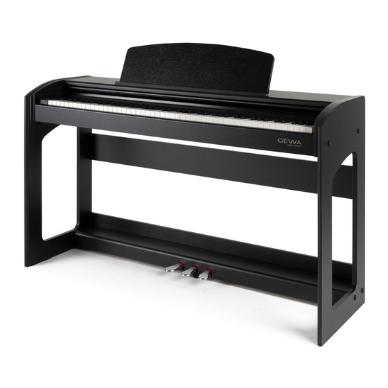 Gewa DP 340 G User Manual