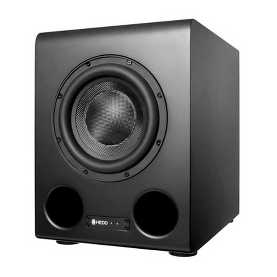 HEDD BASS 12 Operation Manual