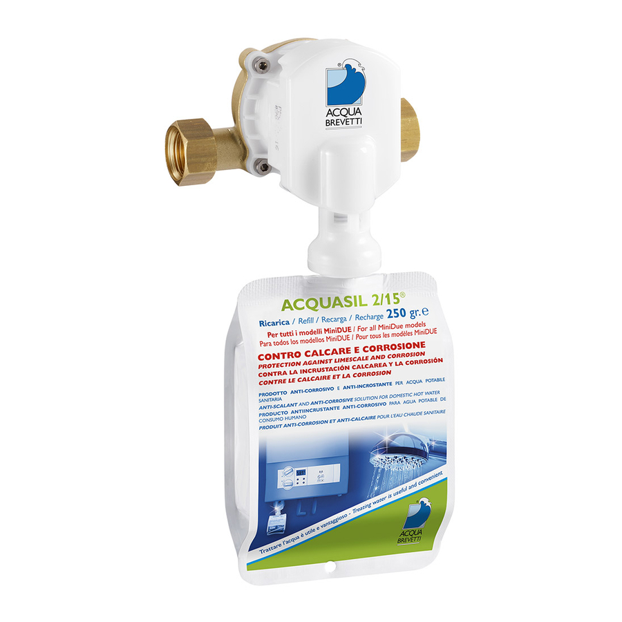 Acqua Brevetti Minidue PM004 Installation And Operating Manual