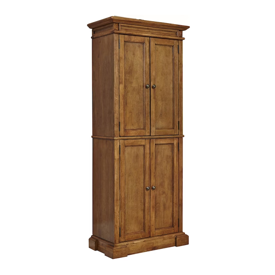 Home Styles Pantry 5004-69 Manual