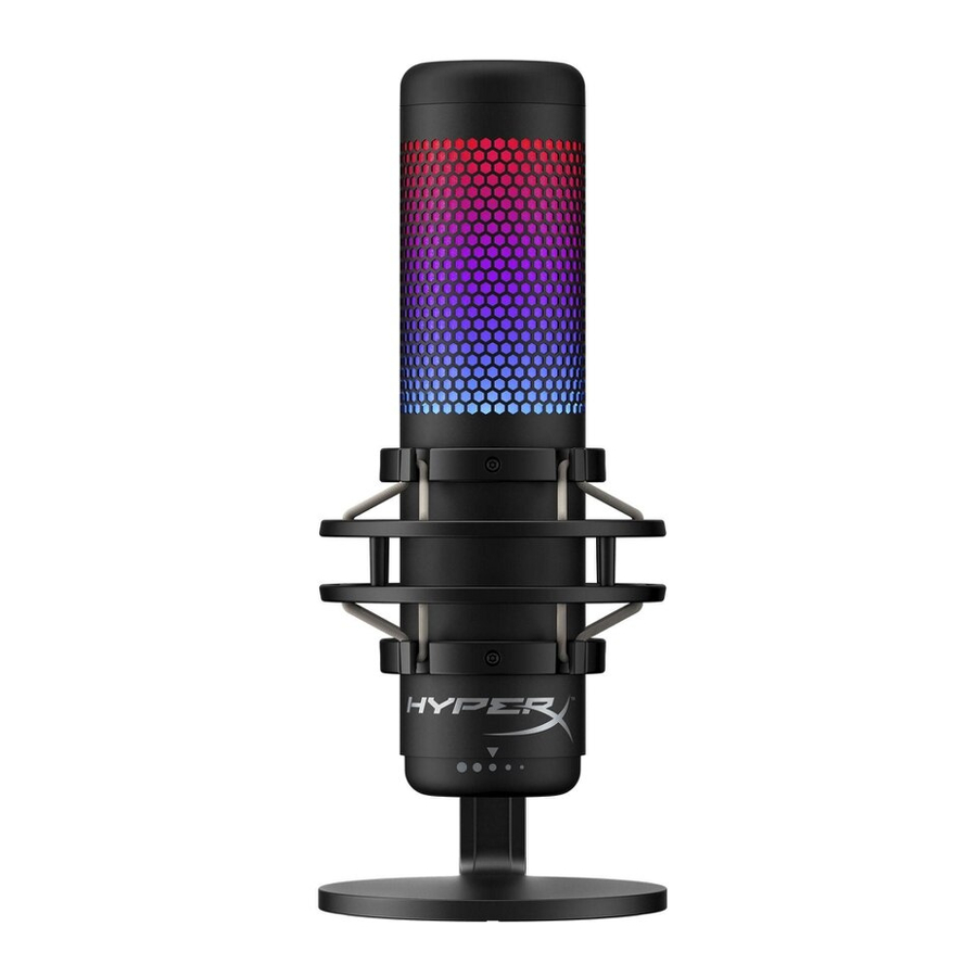 HyperX QuadCast S HMIQ1S-XX-RG/G Manual