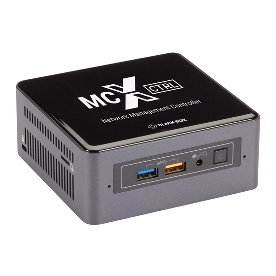 Black Box MCX-G2-CONTROL-24 Controller Manuals