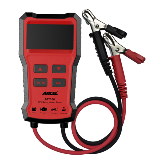 ANCEL BST100 Manual