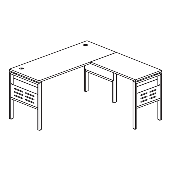 Office Star Products PRO LINE II PRD6060LD Assembly Instructions Manual