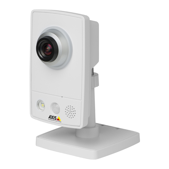 Axis M1033-W User Manual