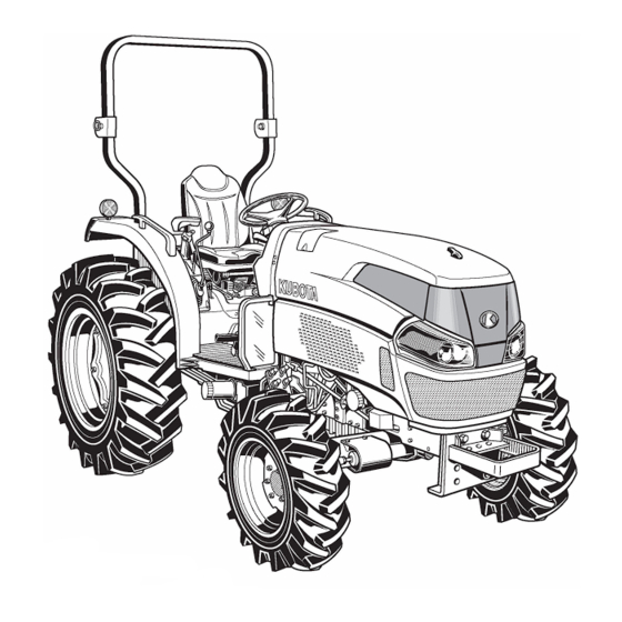 Kubota L3240 Operator's Manual