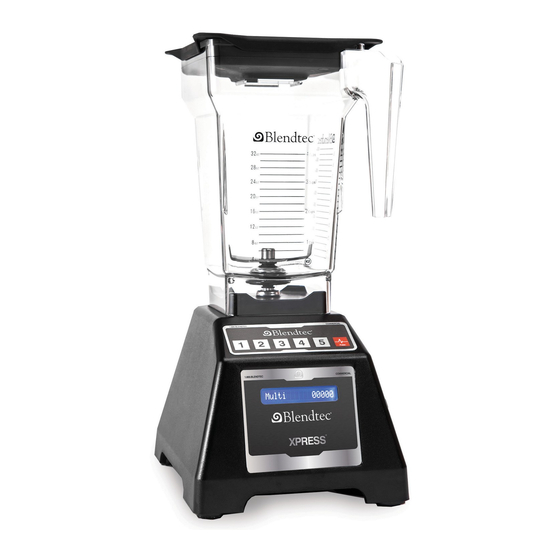 Blendtec Xpress User Manual