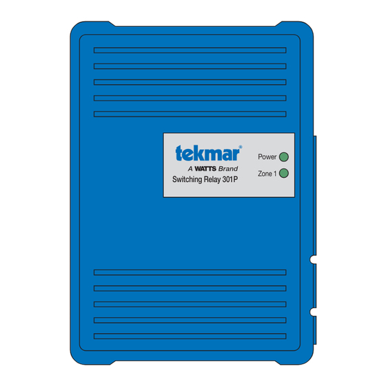 Tekmar 301P Installation & Operation Manual
