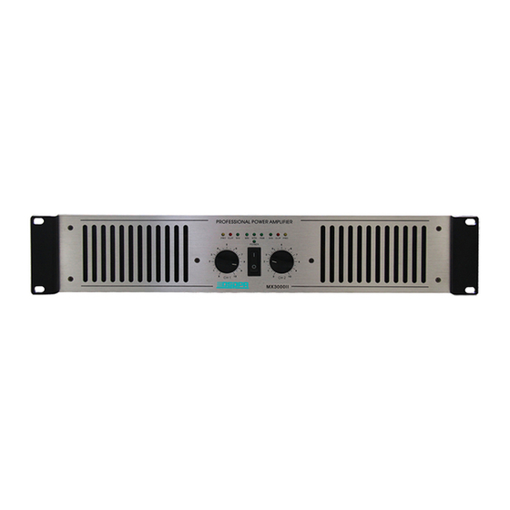 DSPPA MX3000II User Manual
