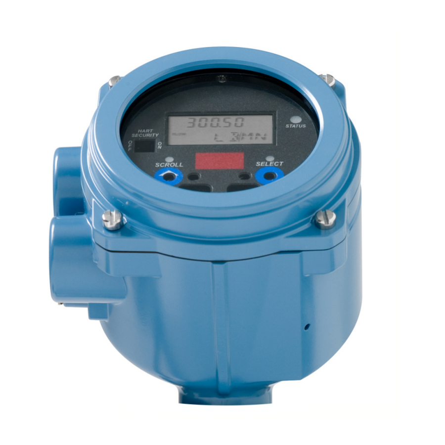 Micro Motion 2200S Configuration And Use Manual