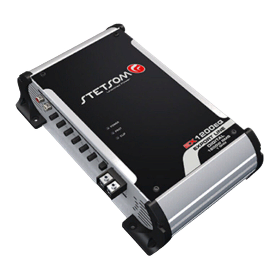 StetSom Export Line EX 1200EQ User Manual