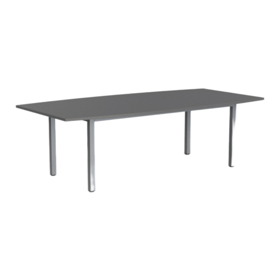 Knight Cubit Boardroom Table Assembly Instructions