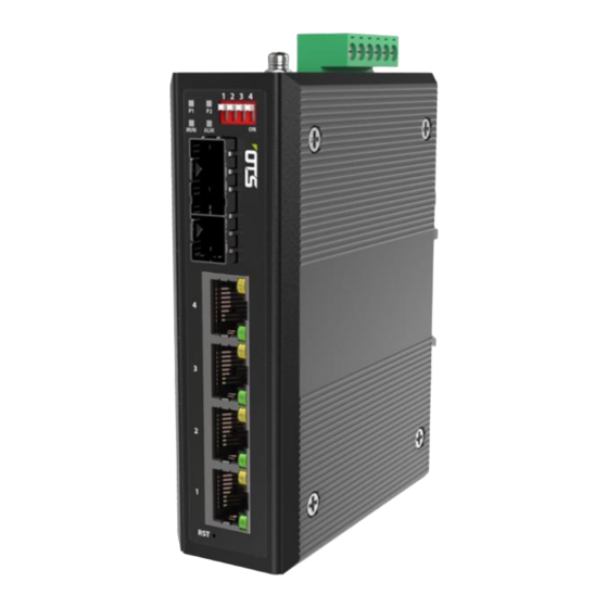 OTS ET4222Pp9H-S-DR Quick Installation Manual