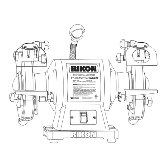 Rikon Power Tools 80-808 Operator's Manual