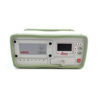 Leica GR25 Operational Manual