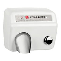 World Dryer DA5 User Manual