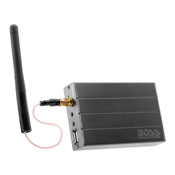 Boss Audio Systems BVML500 Quick Start Manual