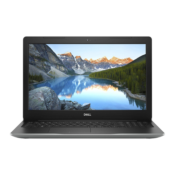 Dell Vostro 3582 Setup And Specifications Manual