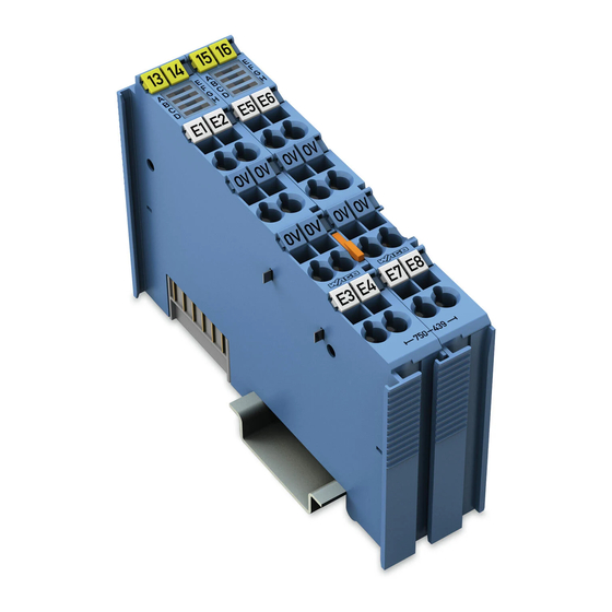 WAGO 750-439 Manual