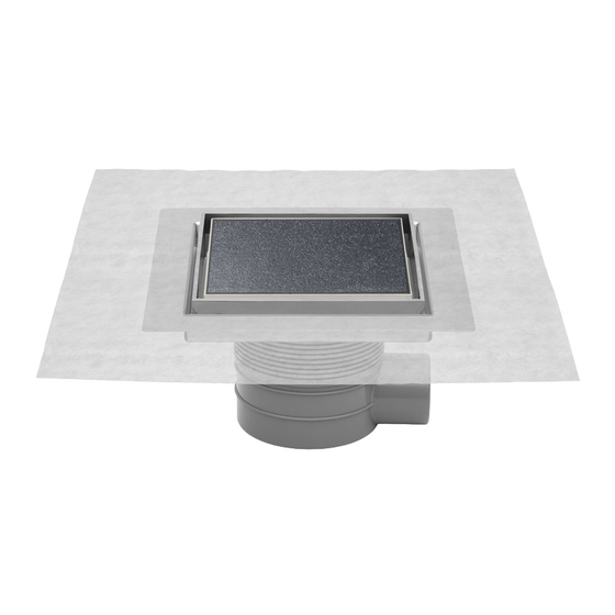 ESS Easy Drain Aqua Tile AquaW-10x10 T Series Installation Advice