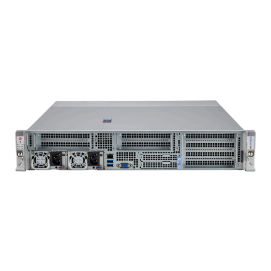 Supermicro SuperServer 220HE-FTNR User Manual