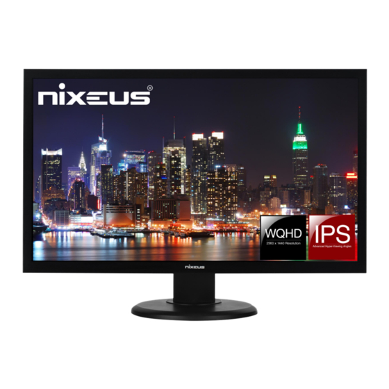 Nixeus NX-VUE27C User Manual