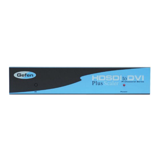 Gefen HDSDI-2-DVISP User Manual