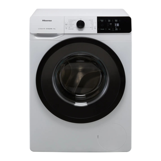 Hisense WFGE80142VM User's Operation Manual