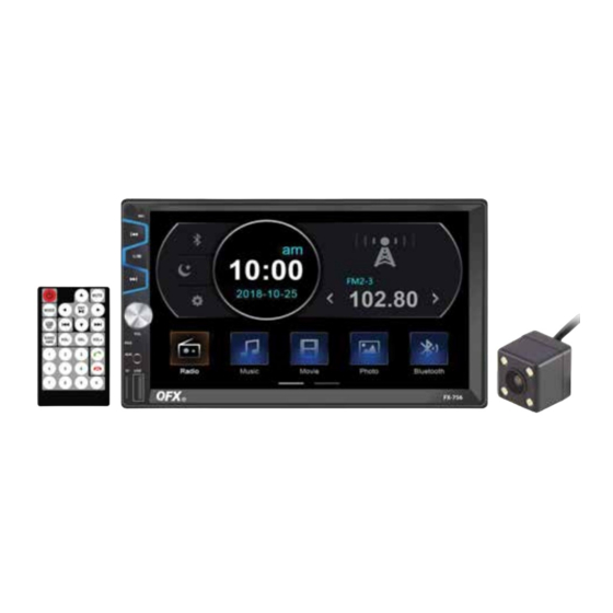 QFX FX-756 Instruction Manual