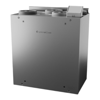 SystemAir SAVE VTR 150/B Service & Accessories Installation Manual