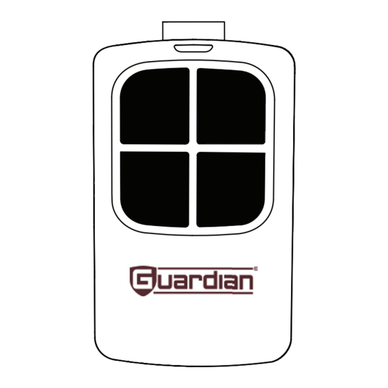 Guardian UTX Quick Start Manual