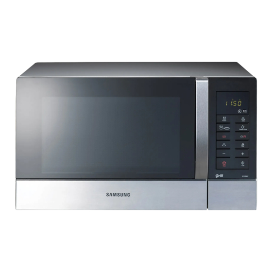Samsung MW89M Owner's Instructions Manual