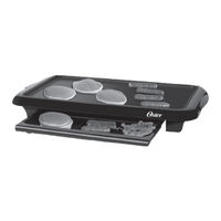 Oster Electric with Warming Tray User Manual