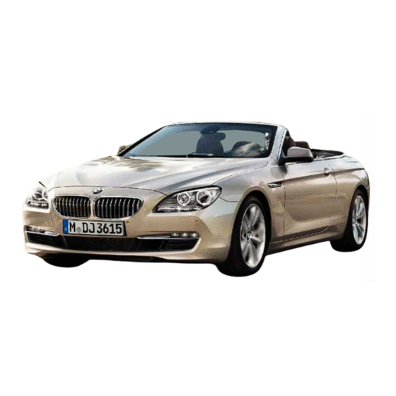 BMW 650i Owner's Manual