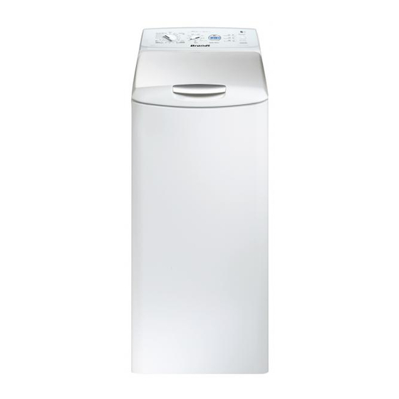 Brandt WTC96100 Manuals