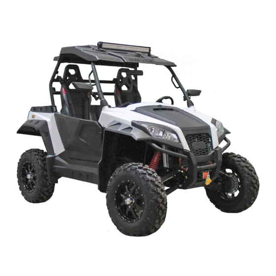 ODES UTVS 2015 Raider Assembly Instructions Manual