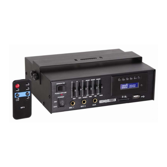 HQ Power PAA03 User Manual