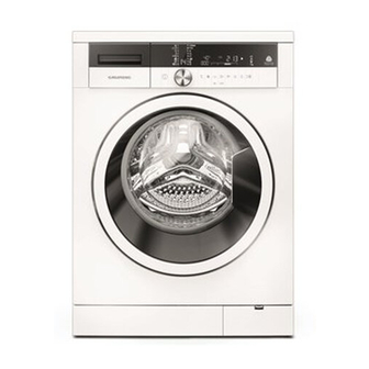 Grundig GWN 59450 CW Washing Machine Manuals