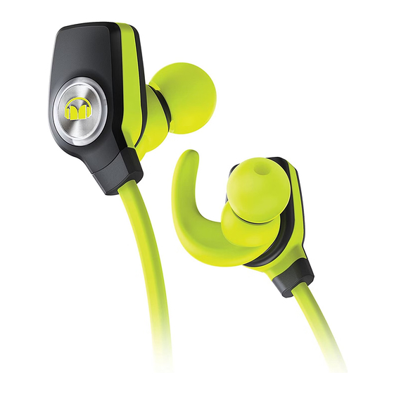 Monster iSport Manual And Warranty