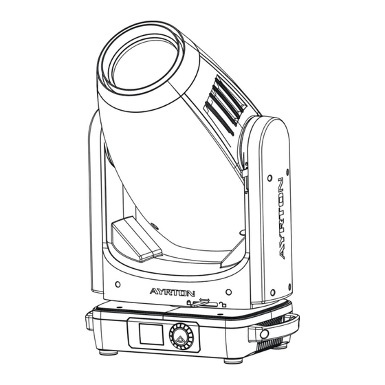 Ayrton Mistral User Manual