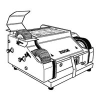 Dick SM-160T Operating Instructions Manual