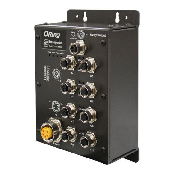 ORiNG TGS-1080-M12 Series Quick Installation Manual