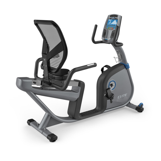 Horizon Fitness Elite R7 Assembly Manual