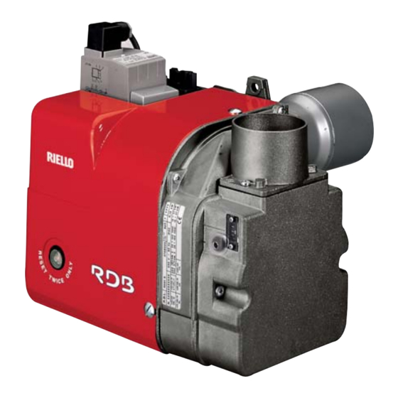 Riello RDBS1 Installation, Use And Maintenance Instructions