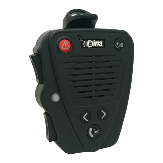 AINA PTT VOICE RESPONDER Pairing Devices Quick Manual