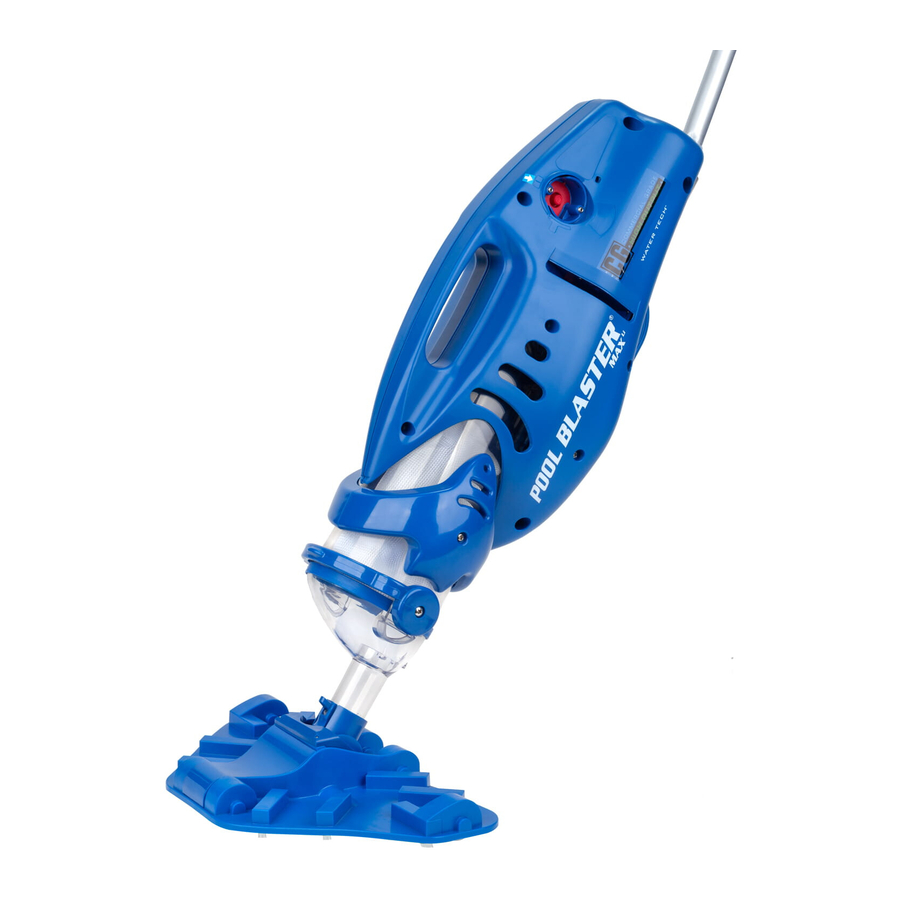 Water Tech POOL BLASTER MAX Use And Care Manual